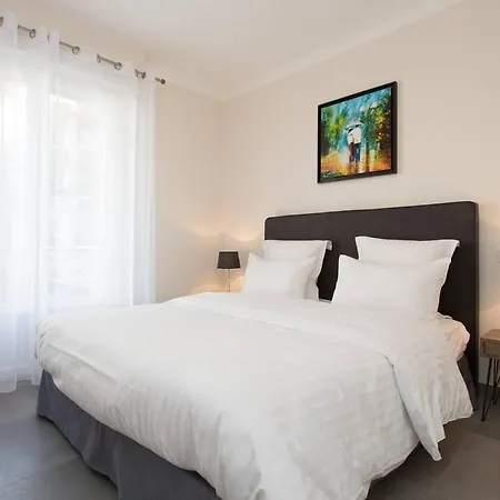 Marriott : 2 Beds/2 Baths Sea View Lägenhet Cannes