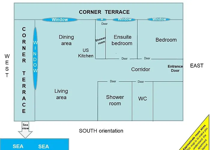 Apartmán Marriott : 2 Beds/2 Baths Sea View *